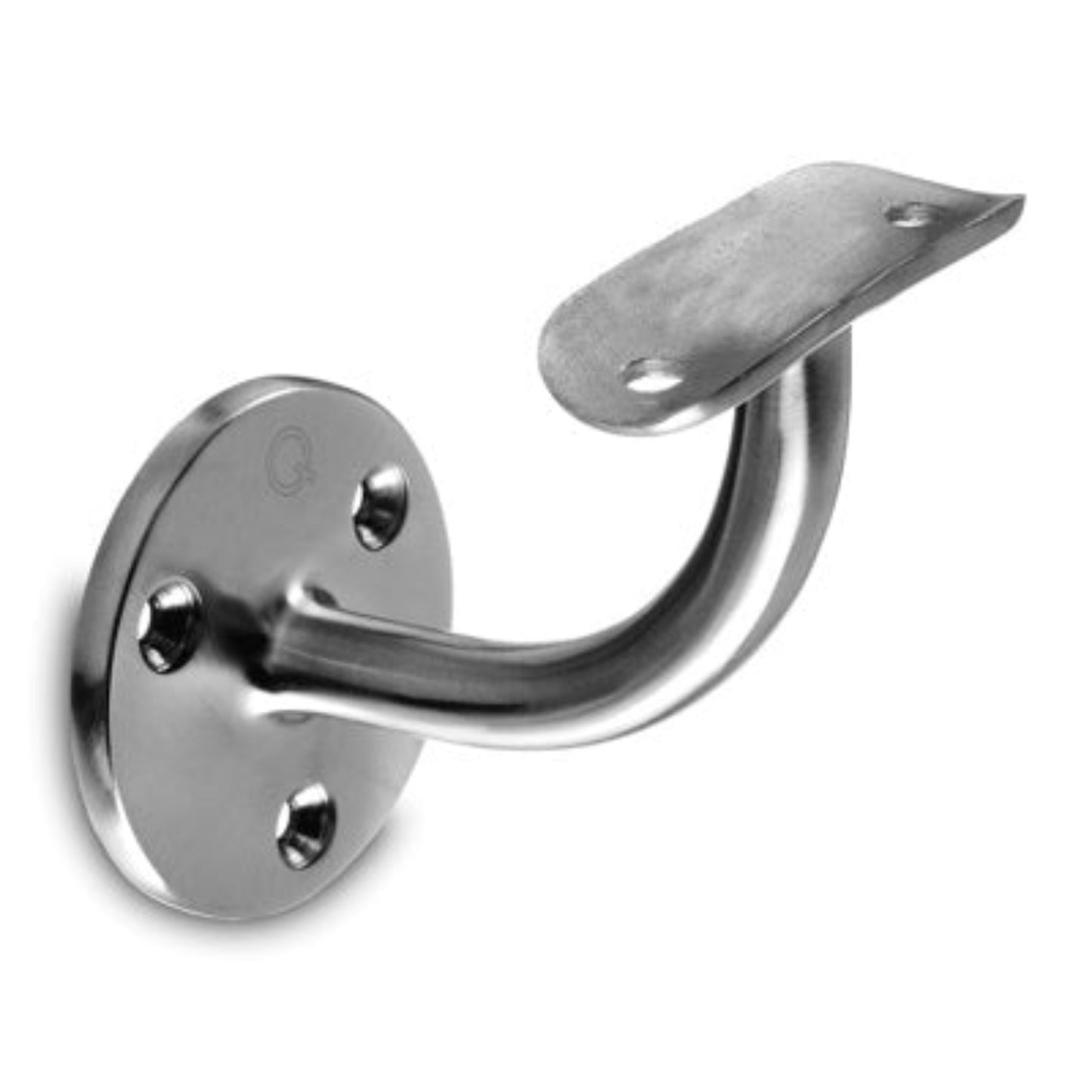 Q-Railing Round Wall Mounted Handrail Bracket | MOD 0112 | 316 Stainless Steel..