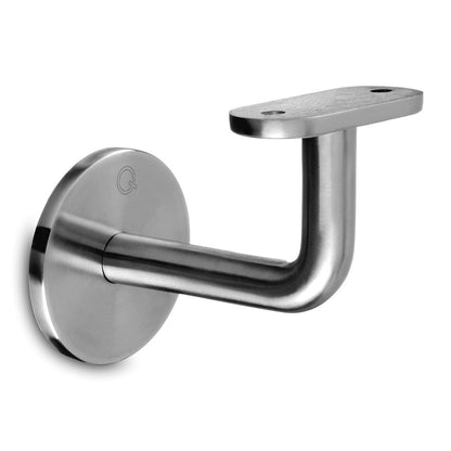 Q-Railing Round Wall Mounted Handrail Bracket | MOD 0111 | 316 Stainless Steel