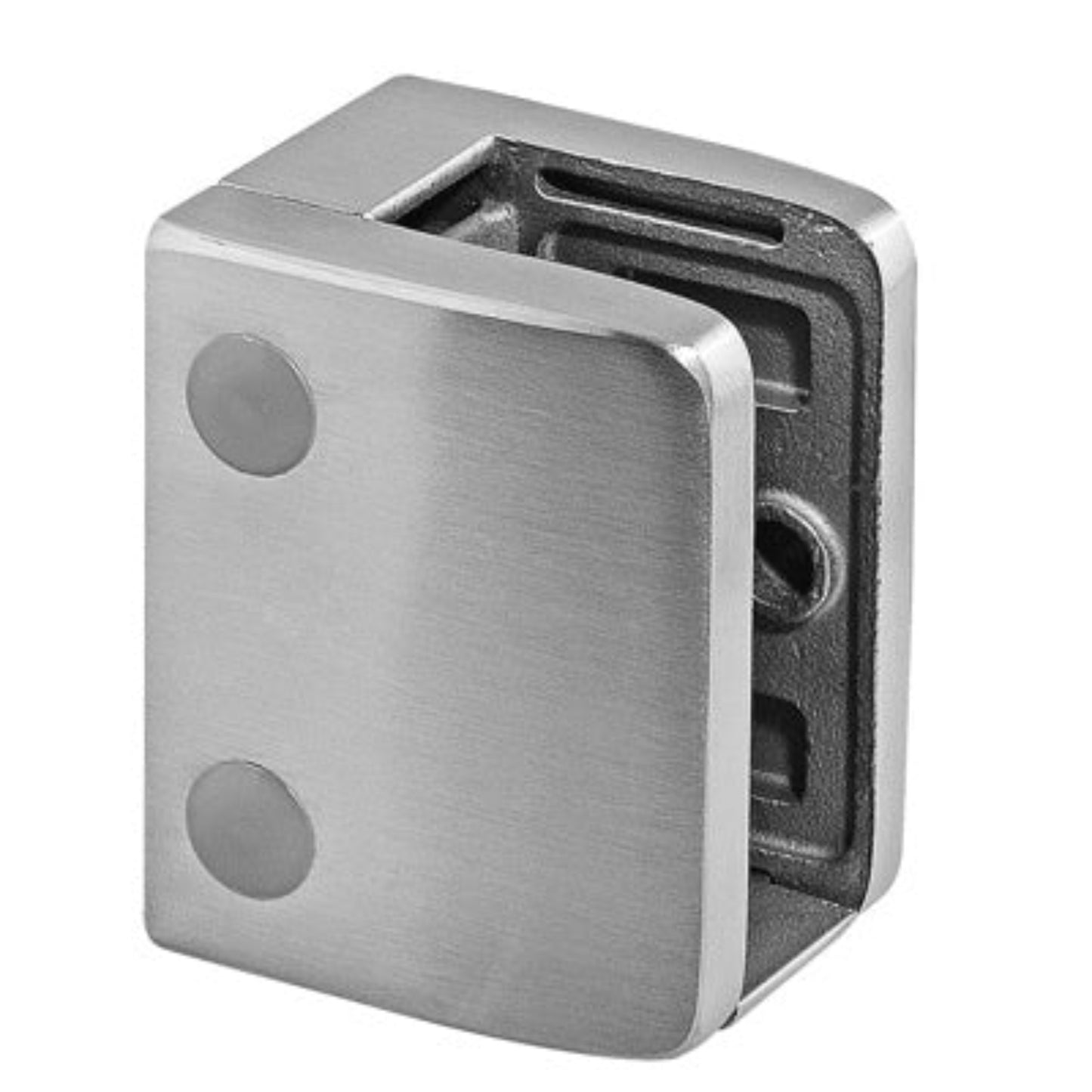 Q-Railing Square Glass Clamp | MOD 2300 | 316 Stainless Steel