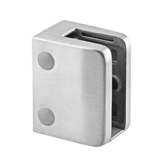 Q-Railing Square Glass Clamp | MOD 2400 | 316 Stainless Steel