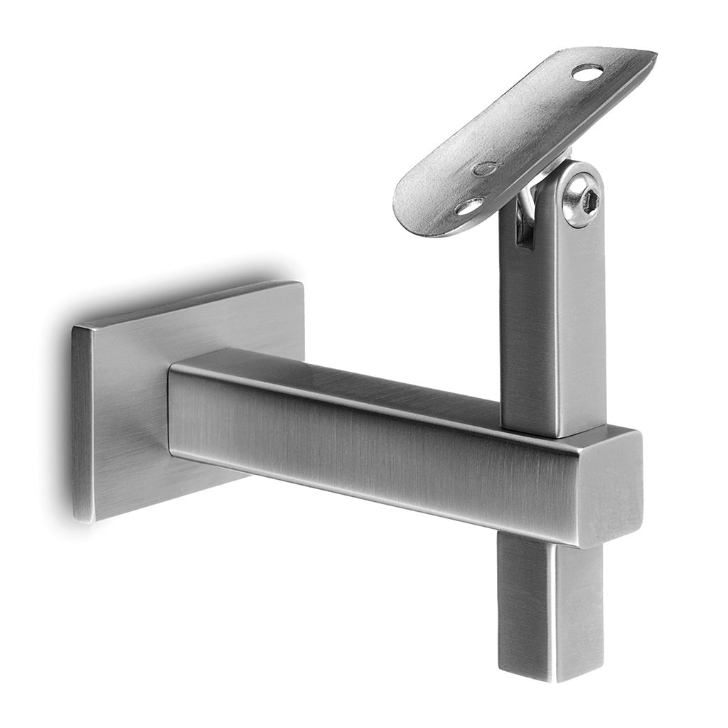 Q-Railing Square Adjustable Handrail Bracket | MOD 4145| 316 Stainless ...