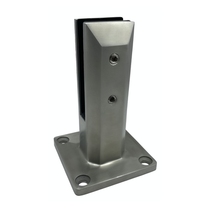 Q-Railing Base Glass Clamp| MOD 6259 | 316 Stainless Steel