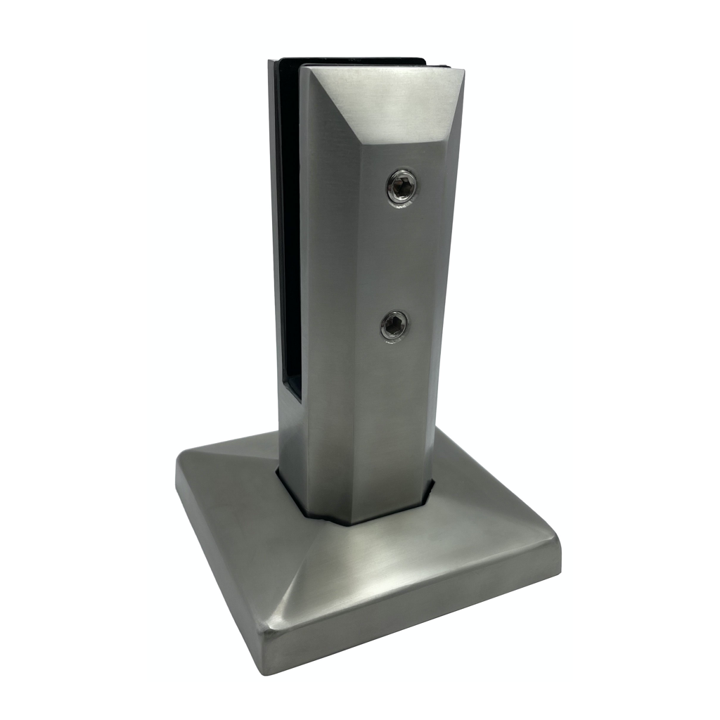 Q-Railing Base Glass Clamp| MOD 6259 | 316 Stainless Steel