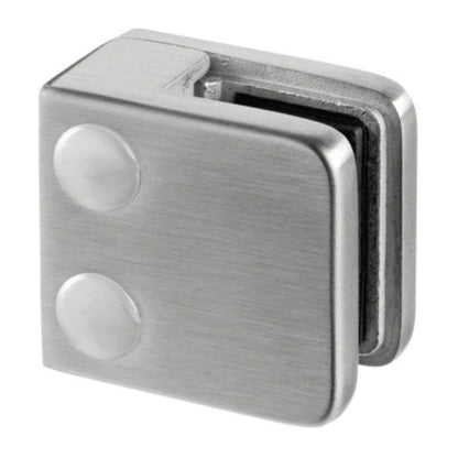 Q-Railing Square Glass Clamp | MOD 2100 |316 Stainless Steel