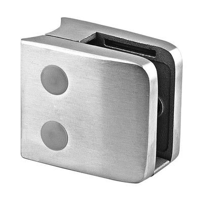 Q-Railing Square Glass Clamp | MOD 2600 | 316 Stainless Steel.