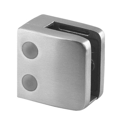 Q-Railing Square Glass Clamp | MOD 2600 | 316 Stainless Steel.