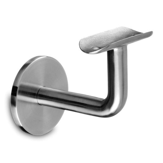 Q-Railing Round Wall Mounted Handrail Bracket | MOD 0111 | 316 Stainless Steel